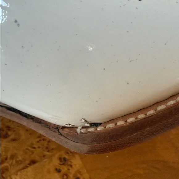 Corral cream colored western short booties. Size 7-1/2 - Picture 7 of 12